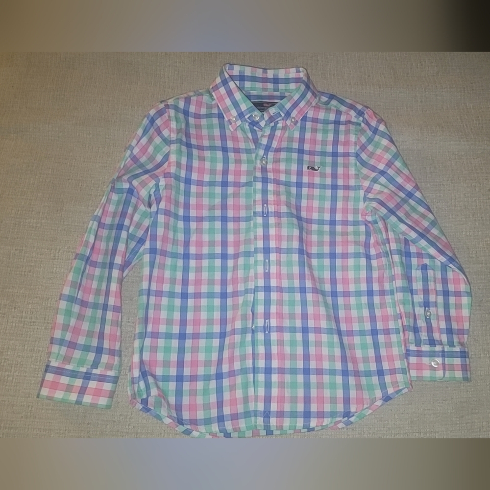 Boys 4t Vineyard Vines Button Up Polo